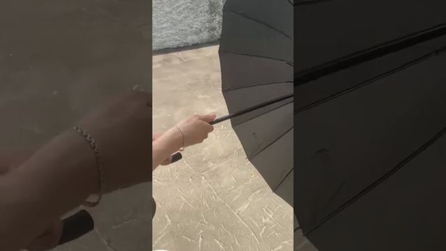 зонт чёрный трость смотреть онлайн