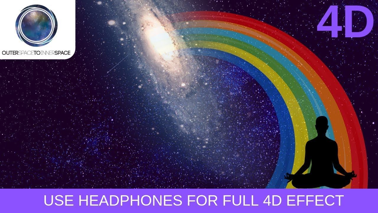 Rainbow bridge guided meditation | 9 chakra activation | Use headphones смотреть онлайн