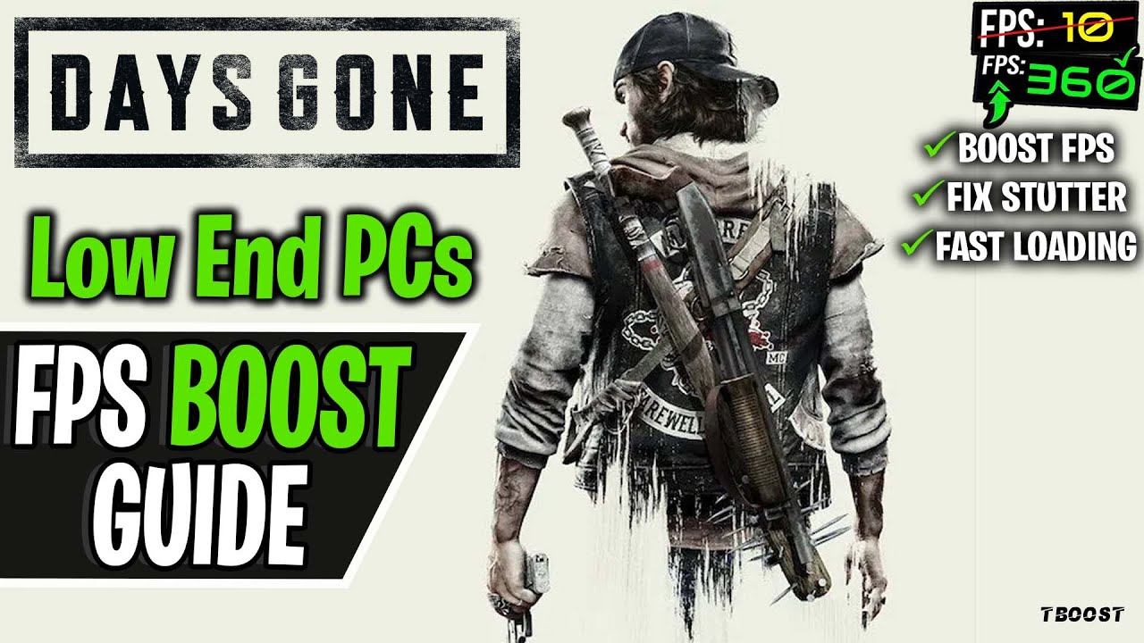 How to Fix Lag in Days Gone - Increase FPS and Fix Stutter for Low End PCs (config file) смотреть онлайн