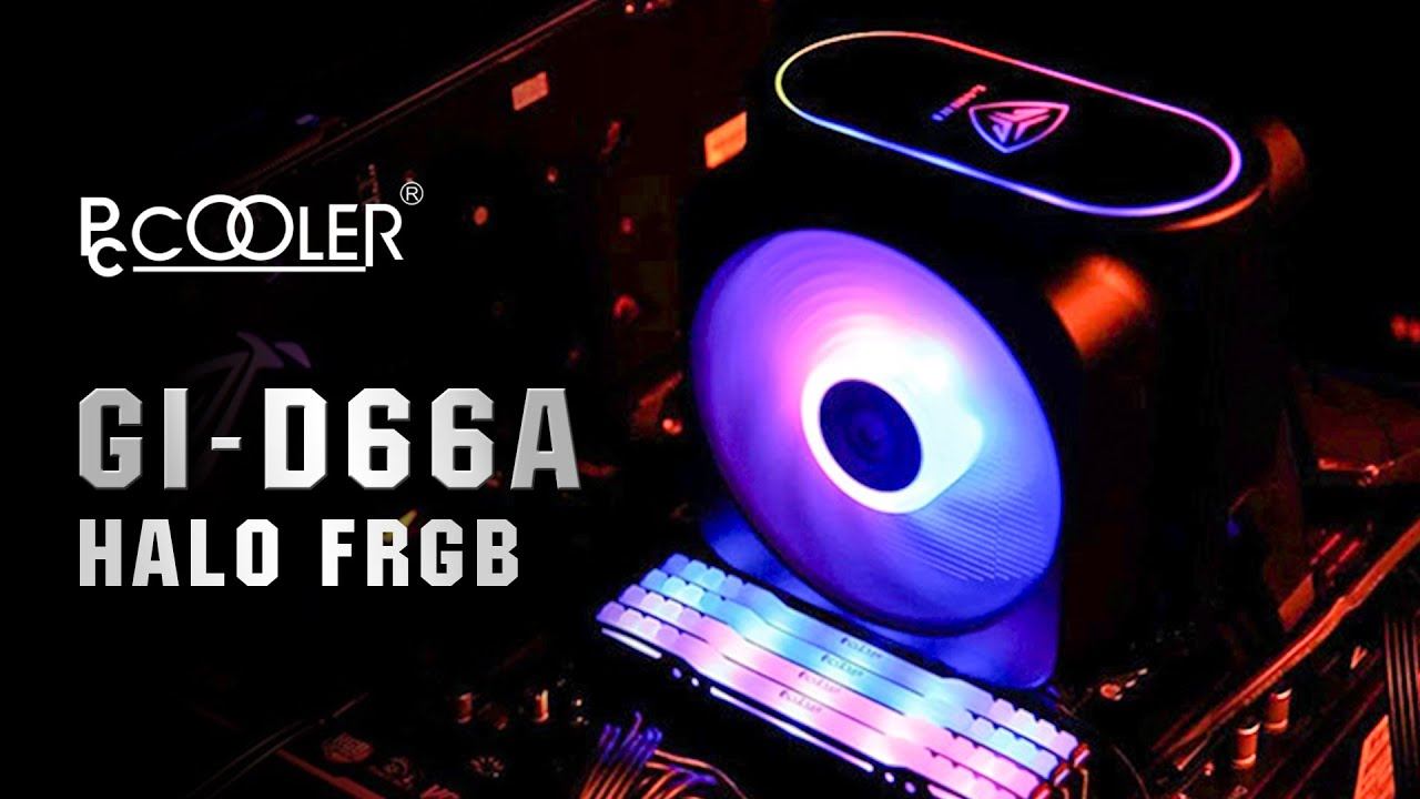 Pccooler GI-D66A CPU Cooler Moonlight Series - Install Guide