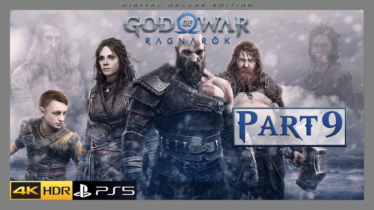God of War Ragnarok 100% - Part 9: The Reckoning | Digital Deluxe | Hard | PS5 4K HDR смотреть онлайн