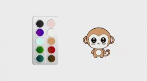 Как нарисовать обезьяну — простое пошаговое руководство | РИСОВАНИЕ И РАСКРАСКА ОБЕЗЬЯНЫ