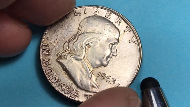 1963 US HALF DOLLAR FRANKLIN - LAST YEAR OF THE UNITED STATES FRANKLIN HALF смотреть онлайн