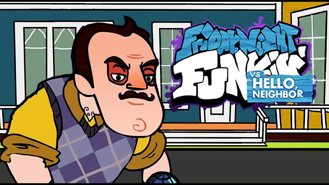 Friday Night Funkin' - V.S. HELLO NEIGHBOR FULL WEEK [FNF MODS/HARD] смотреть онлайн