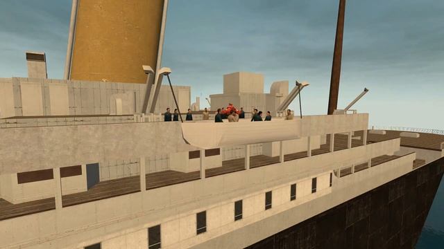 TF2/GMOD RMS Olympic sinks during collision смотреть онлайн