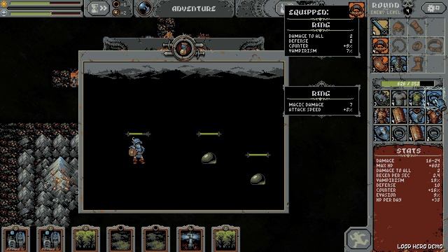 Loop Hero Demo - Speedrun / "In time for lunch" challenge смотреть онлайн