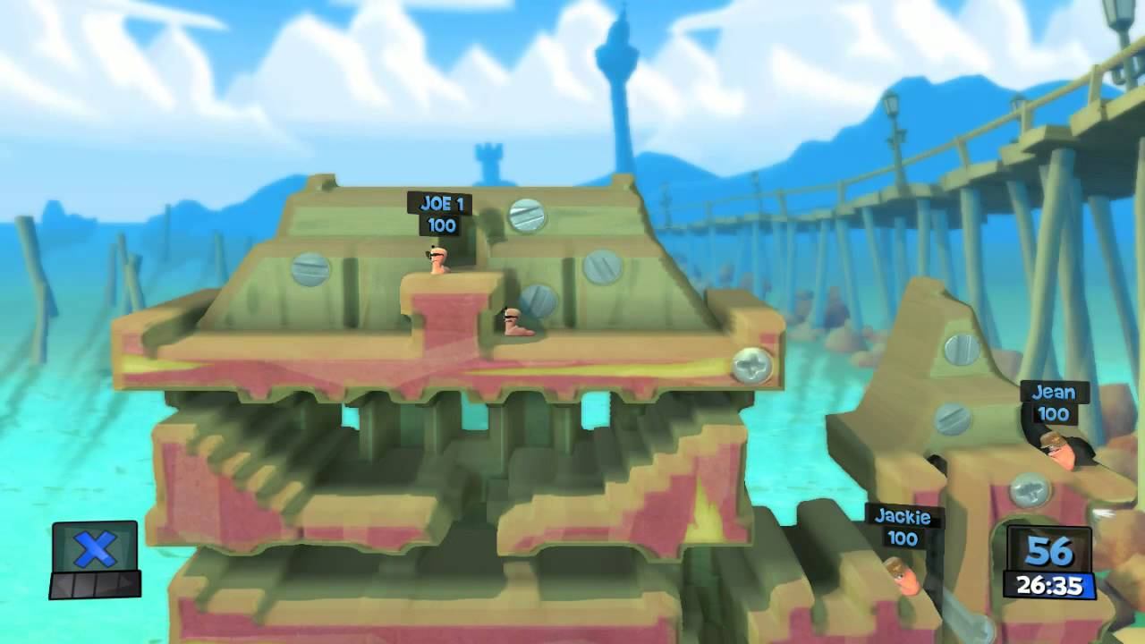 Worms Revolution VS Girl смотреть онлайн
