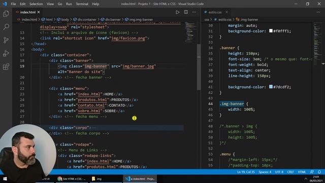 🔴 Aula #7: Favicon (ícone da página) | Site com HTML e CSS (parte 4) смотреть онлайн