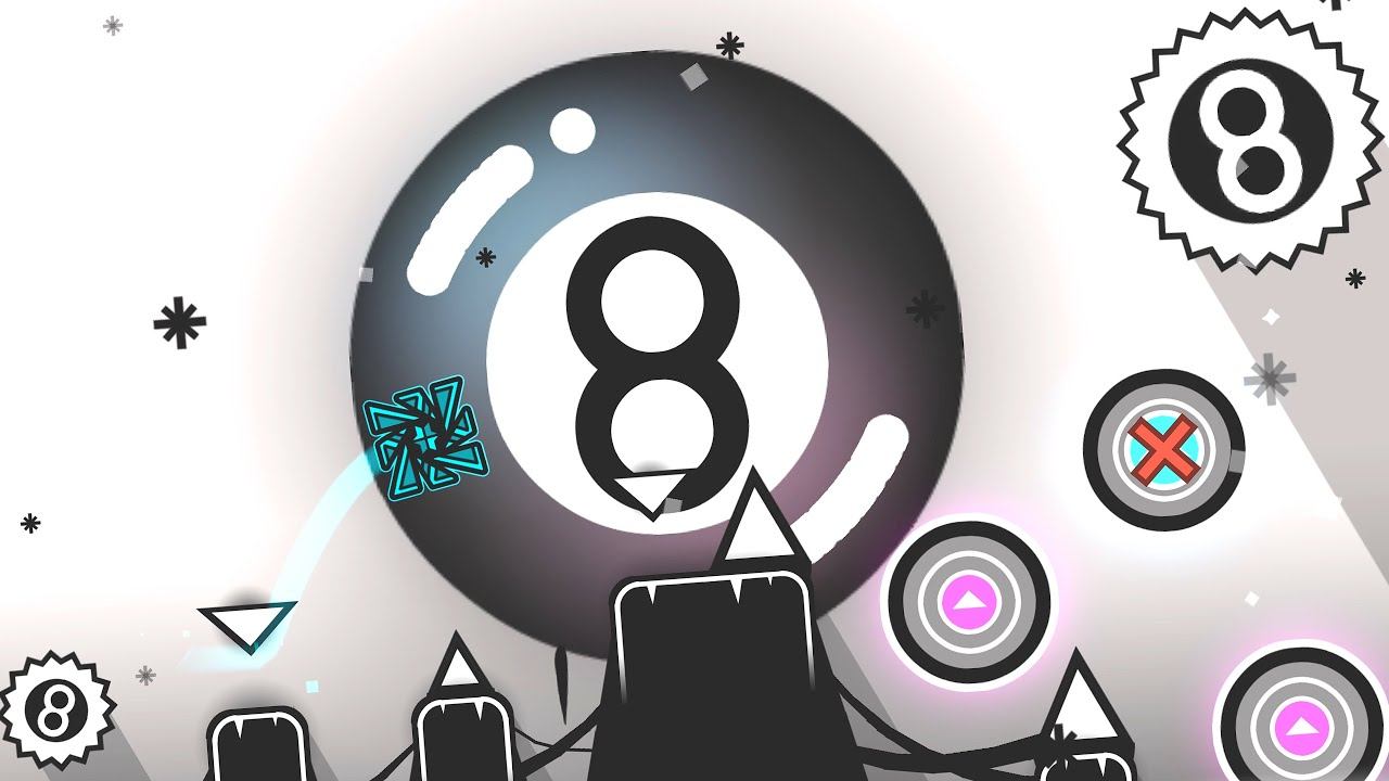 iSpyWithMyLittle...??? | "EightBall" by Spek5ter - Geometry Dash смотреть онлайн