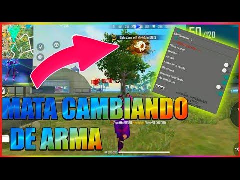 H A C K PARA FREE FIRE MOD MENU Y MATA CAMBIANDO DE ARMA смотреть онлайн