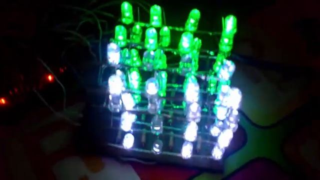 Led cube(4x4x4) смотреть онлайн