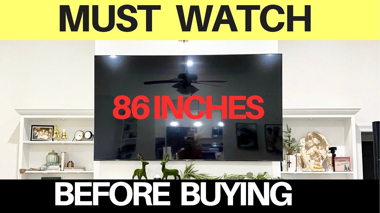 Samsung 86” Inch Smart TV - WiFi, Bluetooth, Screen Mirror +