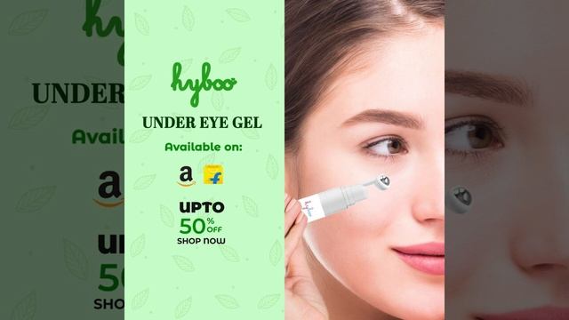 Hyboo under eye gel with caffeine, vitamin e for dark circles, puffy eyes, wrinkles, men&women .. смотреть онлайн