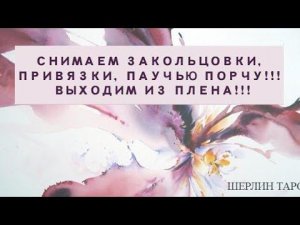 Снимаем закольцовки, паучью порчу, привязки