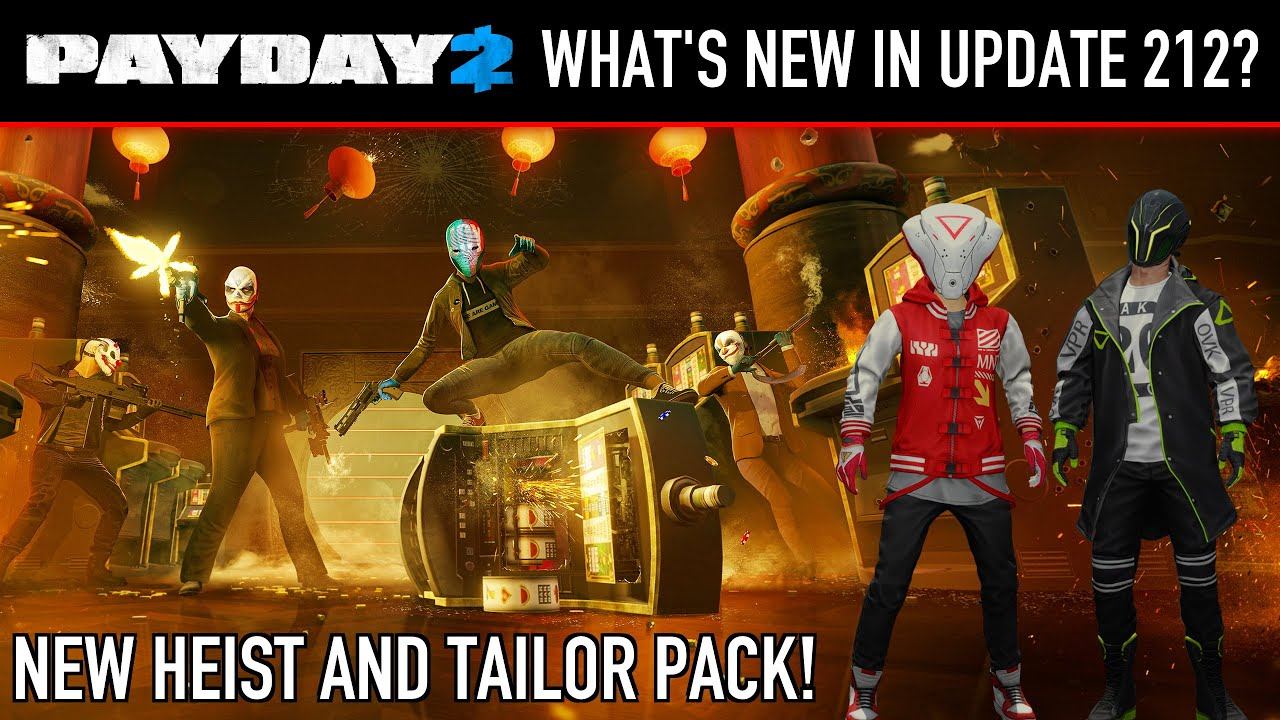 [Payday 2] NEW CASINO HEIST + TAILOR PACK UPDATE OUT NOW! | Full Breakdown & Review [Update 212] смотреть онлайн