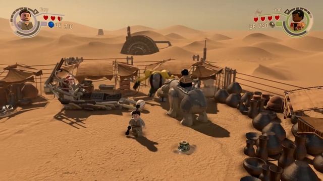 Lego Star Wars The Force Awakens Coop Gameplay 4 смотреть онлайн