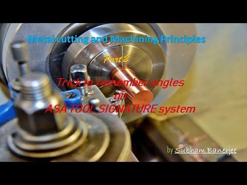 Trick to remember angles on ASA TOOL SIGNATURE system/Metal cutting_part-2/Production Engineering смотреть онлайн