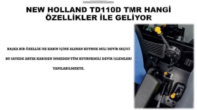 NEW HOLLAND TD110D BLUEMASTER TMR 2021 (ALINIRMI?) смотреть онлайн