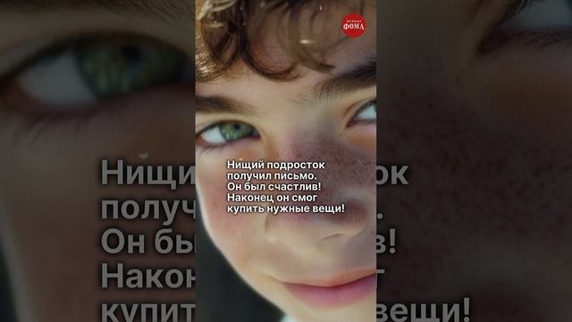 Этот мальчик написал письмо «Иисусу Христу на небеса» #фомавидеоистории смотреть онлайн