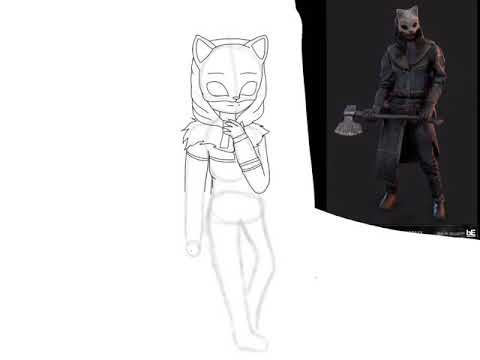 The Huntress (cat version)- Dead by Daylight Speedpaint (no music srry) смотреть онлайн