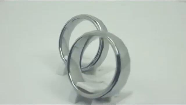 His & Hers Polished Faceted Tungsten Ring Set | Offered By TungstenJeweler.com смотреть онлайн