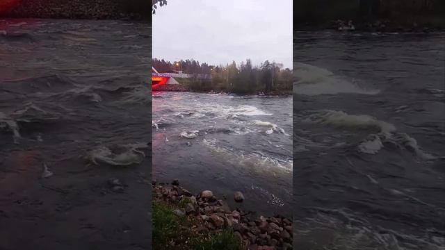 Лосево, пороги, замёрз на вуоксе. смотреть онлайн