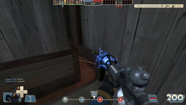 ZeRo Team Fortress 2 PYRO GOLDRUSH play with PAN!C#431 смотреть онлайн