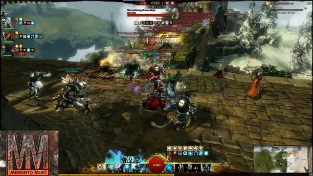 Gw2: WvW Bridge Zerging 15 vs X Outnumbered [Guardian][HD+] смотреть онлайн