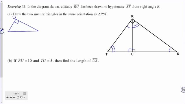 Common Core Geometry.Unit #7.Lesson #11.Right Triangles and Similarity смотреть онлайн
