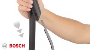 Установка щеток стеклоочистителя дворников с креплением AEROCLIP (монтаж GWB061)