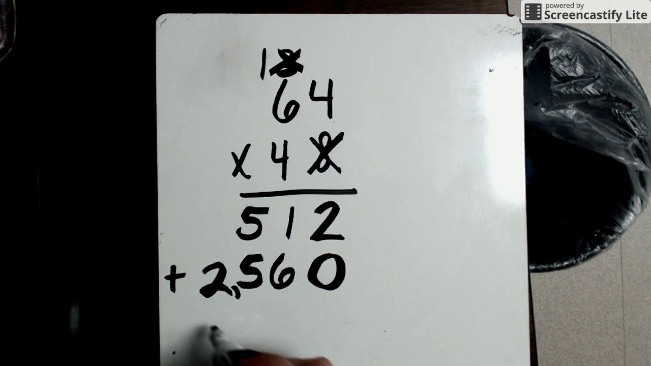 Multiplication Using the Standard Algorithm смотреть онлайн