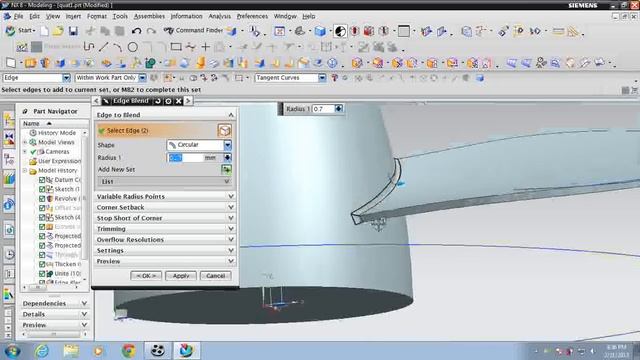 how to design propeller fan in Siemens nx смотреть онлайн