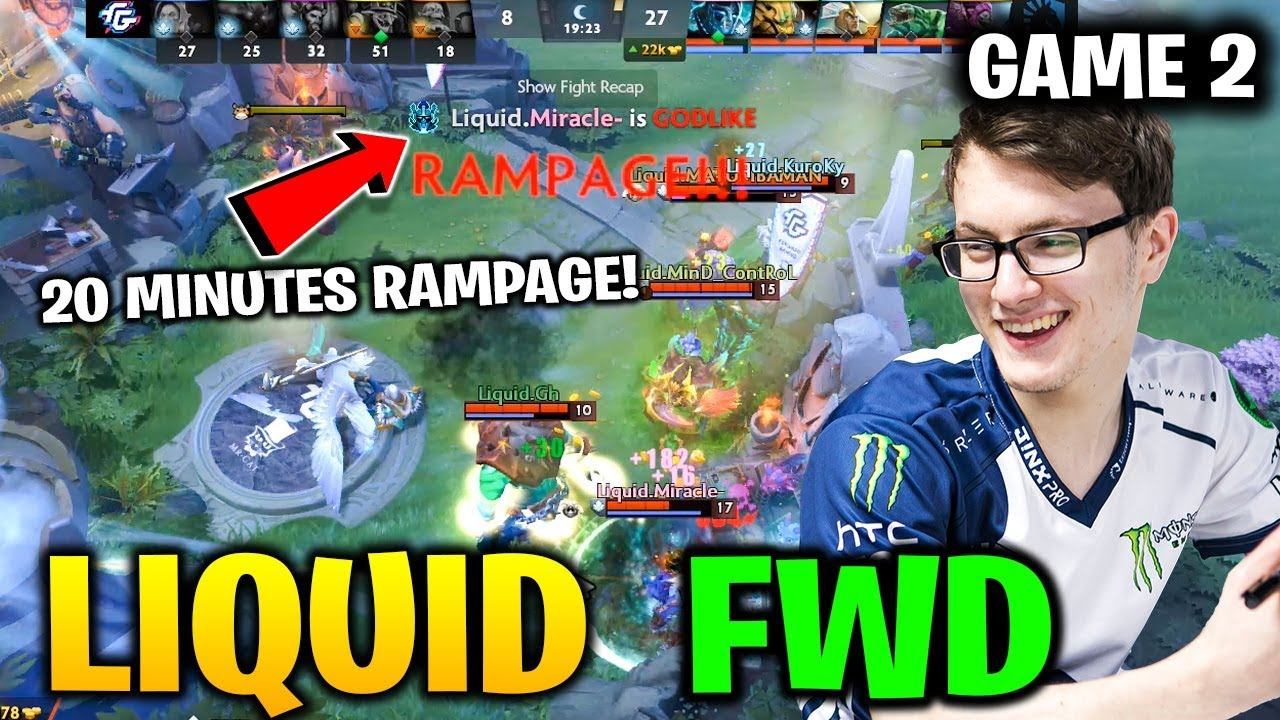 LIQUID MIRACLE RAMPAGE vs FORWARD GAMING - MegaFon Winter Clash GAME 2 смотреть онлайн