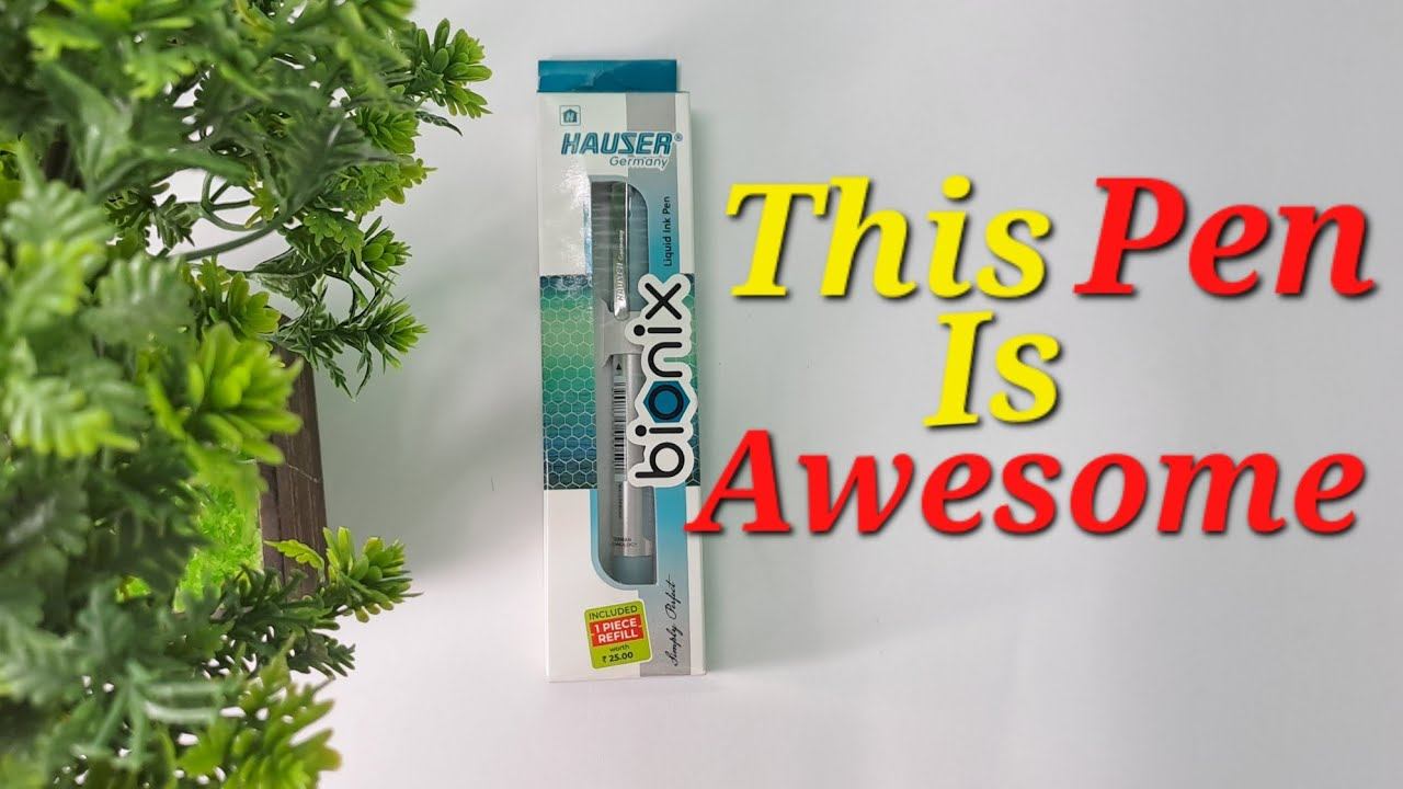 Hauser Bionix Pen Review And First Look 😍😍 смотреть онлайн