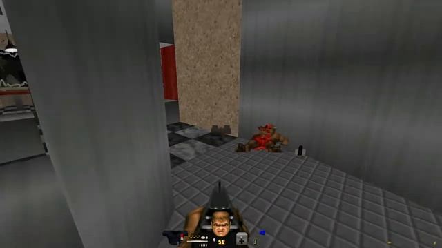 Hideous Destructor - Clearing and defending a burger joint in cityass.wad смотреть онлайн