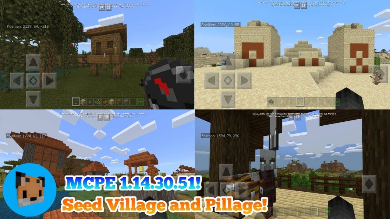 Сид: Храм пустыни, ведьмы и села для Minecraft PE