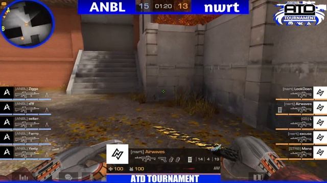Nowerty eSports Vs Anable | 1/2 ATD Tournament смотреть онлайн