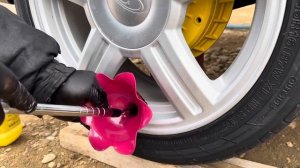 Замена ниппеля без разбортировки колеса!