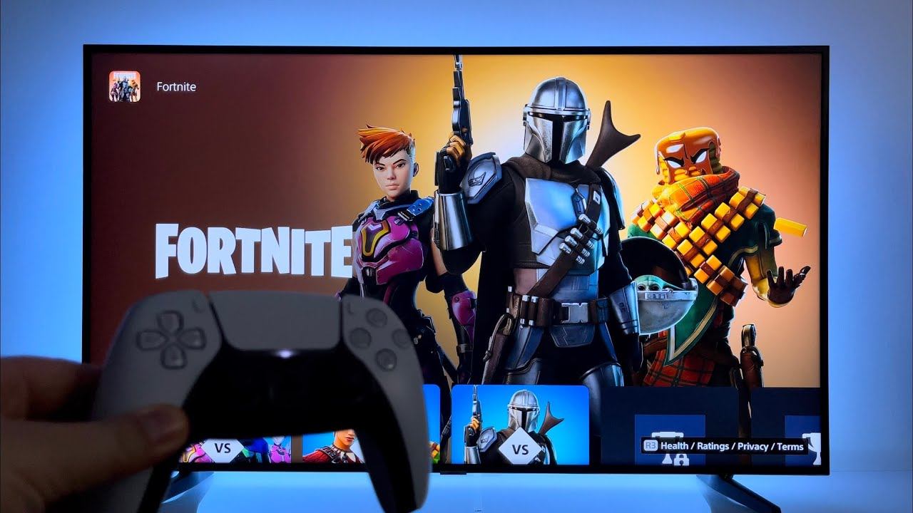Fortnite on PlayStation 5 - Season 5 Zero Point | PS5 gameplay 4K HDR TV смотреть онлайн