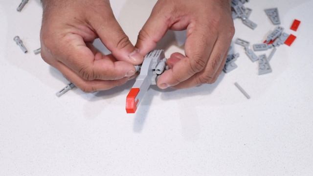 How to build a mini LEGO Star Wars X Wing Fighter - Tutorial смотреть онлайн