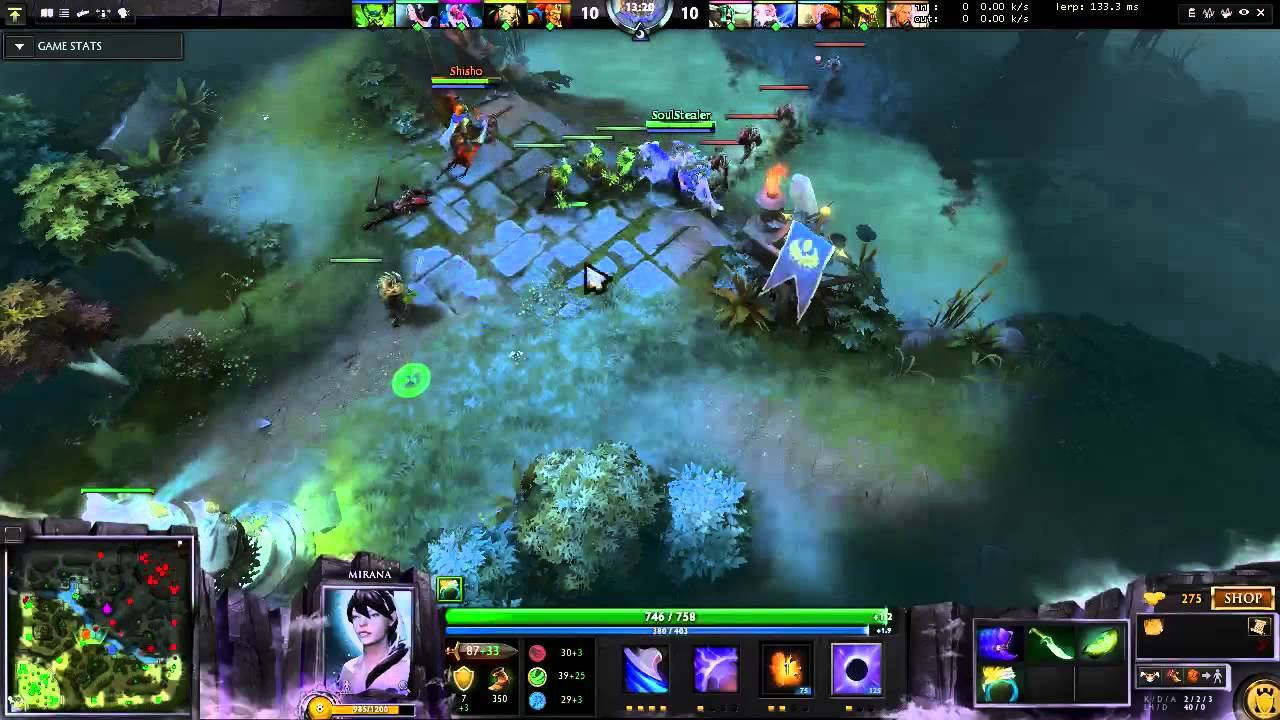 Dota 2 Ability Draft 22-6 Mirana (End Rampage) смотреть онлайн