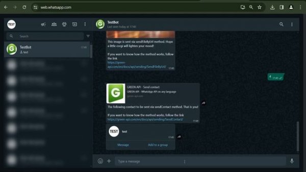 Как использовать демо чат-бота на Python для WhatsApp от GREEN-API