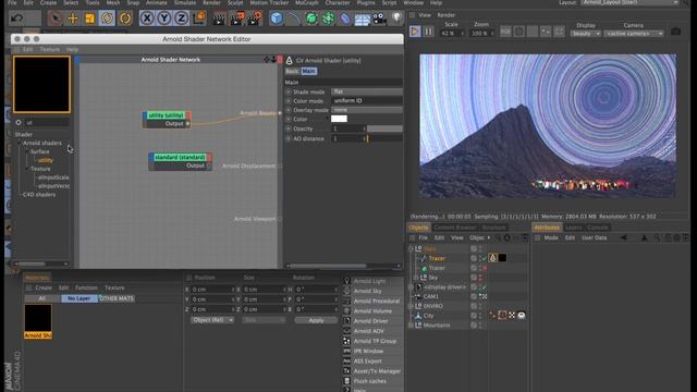 C4D & C4DtoA TUTORIAL | Star Trails [Cinema 4D & Arnold Renderer] смотреть онлайн