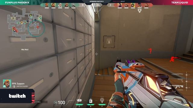 Team Liquid vs FPX - Map1 - Upper Bracket Round 1 - Full Game | Valorant смотреть онлайн