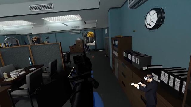 Sticking up Banks in Virtual Reality! - Payday 2 VR Gameplay - VR HTC Vive смотреть онлайн