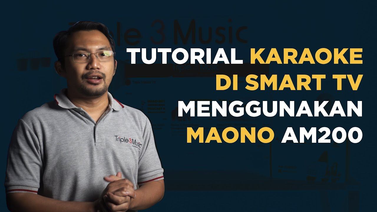 Turorial Karaoke Di Smart TV Pakai MAONO AM200 смотреть онлайн