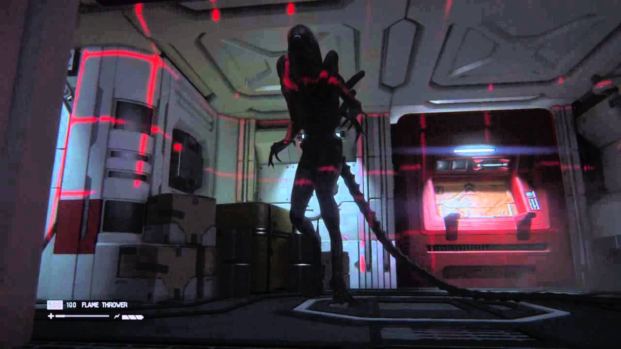Alien: Isolation Under A Table Is Not Safe! смотреть онлайн