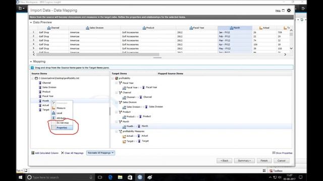IBM COGNOS INSIGHT IMPORTING DATA| BUSINESS ANALYTICS| BI TOOLS смотреть онлайн