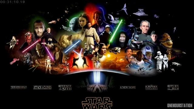 Best Star Wars Music By John Williams смотреть онлайн