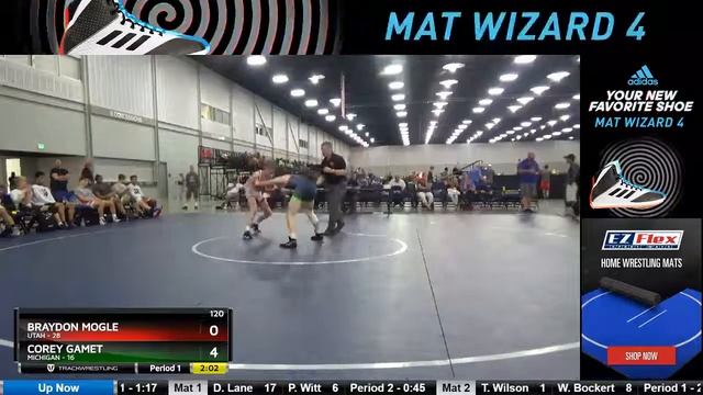 Mat 11 120 Braydon Mogle Utah Vs Corey Gamet Michigan смотреть онлайн